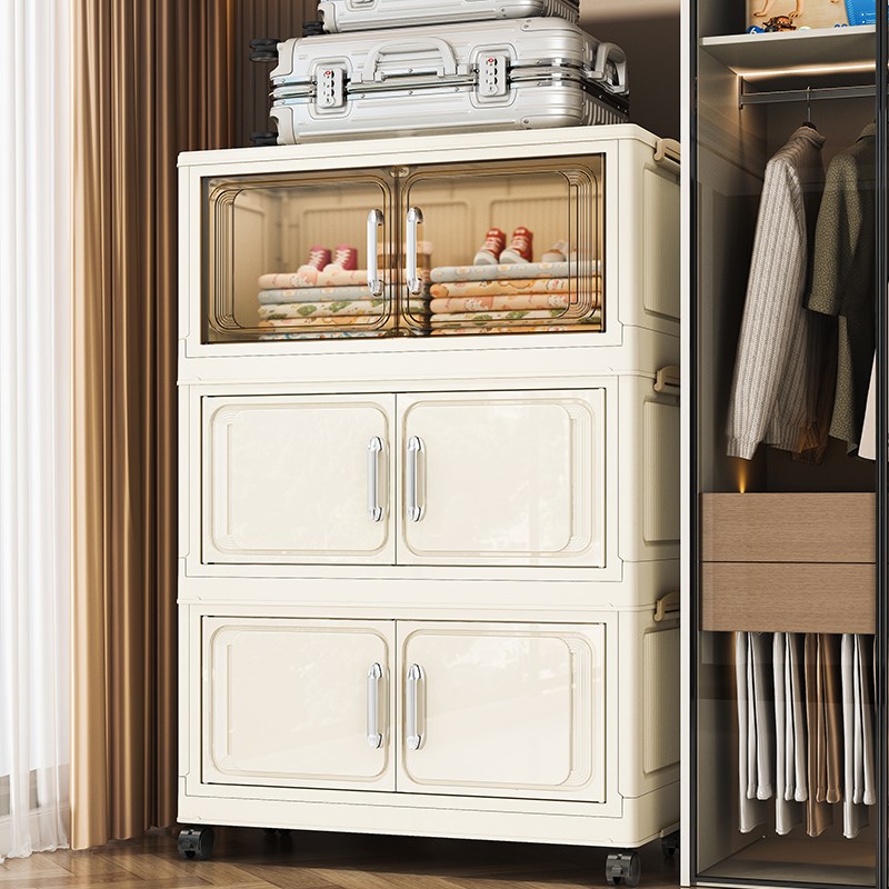 可移动抽屉式收纳柜五斗柜加厚储物柜置物P客厅家用床头MHH