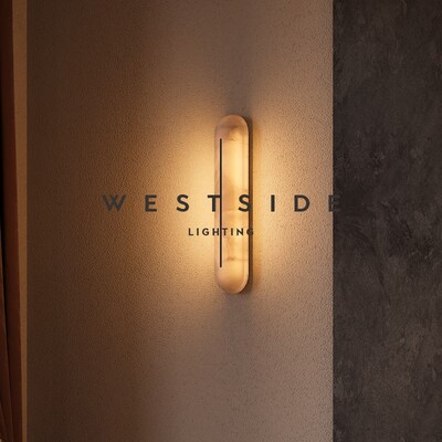 Westside HEPWORTH意式轻奢云石壁灯客厅背景墙灯楼Y梯卧室氛围灯