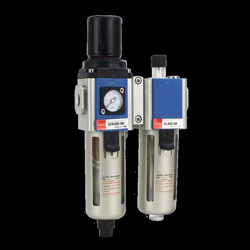 气体油水分离器GFC300-10/15/200-08二联件减压GL300空压机过滤器