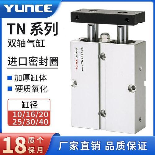 双轴61气缸10TN20/25/32/400X10X40X50X6X70X80X100*125X150-200S