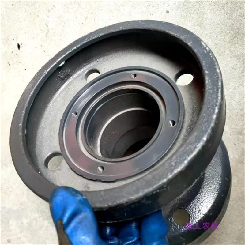 高档轮年禾原厂新款支重耕田机配件旋耕机盘底收割机-轮子18艾22