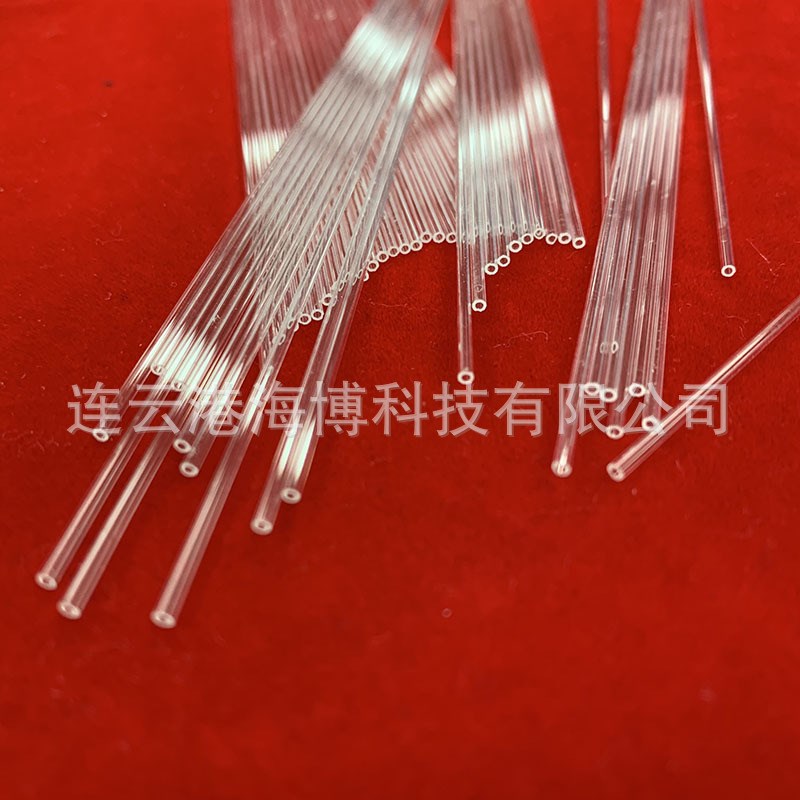 现货1.5-10mm石英毛细管 x透明高纯石英玻璃管 耐高温管式炉石英