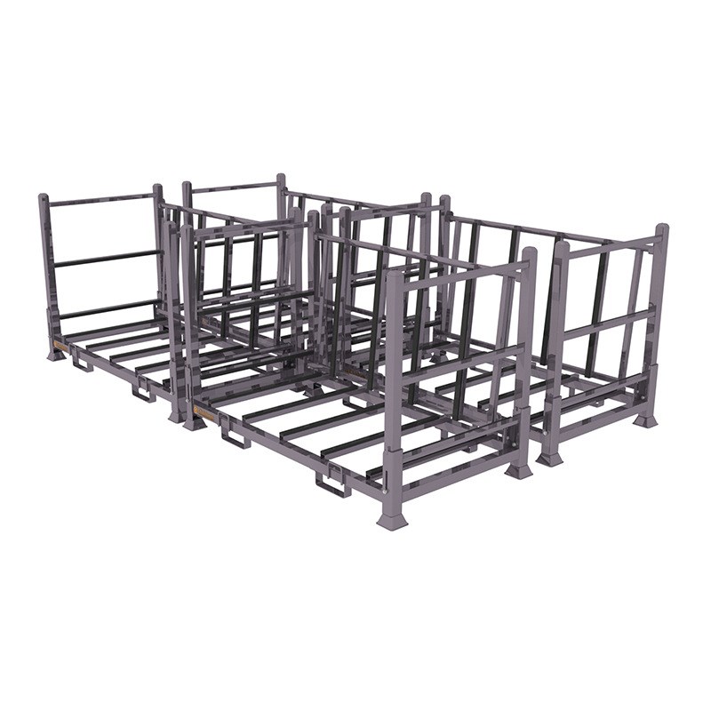 生产厂家 玻璃货架 固定式钢制玻璃货架板材堆垛货架 运输铁架子