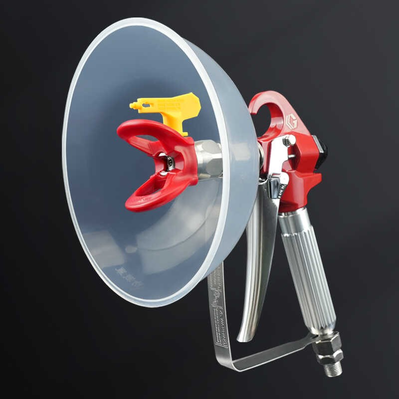 油漆乳胶漆无气喷涂机配件大全通用防飞溅防风长杆喷枪喷漆枪喷嘴