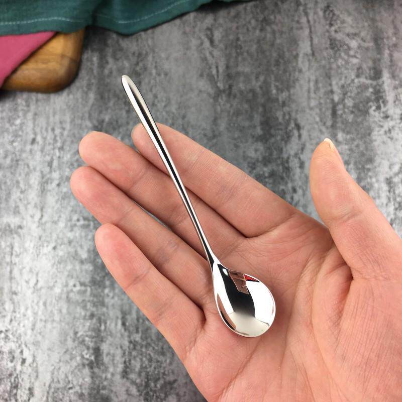 精致特小号304不锈钢咖啡勺子创意短柄茶匙迷你汤匙调料勺搅拌勺