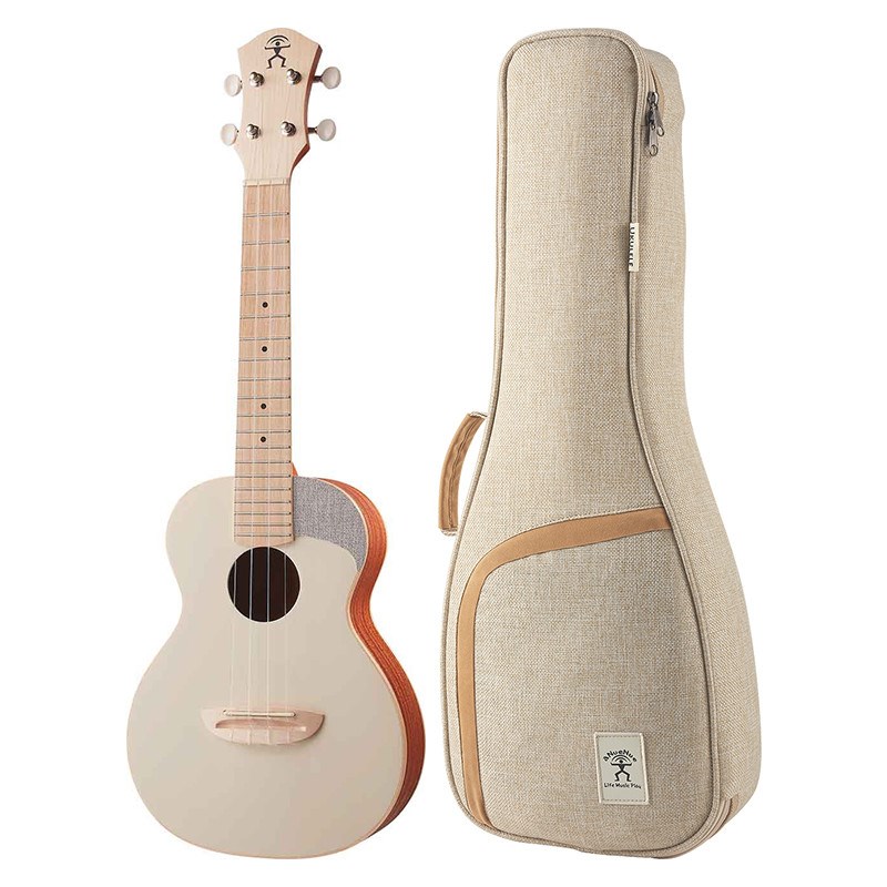 彩虹人UC10彩色尤克里里面单初学者女生入门23寸小吉他 桃子鱼仔