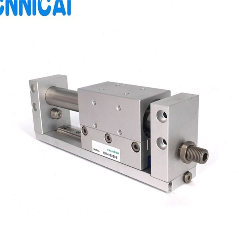 磁藕式无杆气缸带导轨RMH10/16/20/25X200S*100*150*250*400*300S