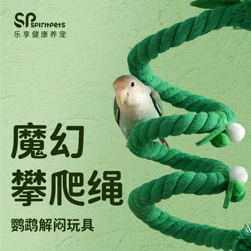 spiritpets鹦鹉攀爬绳