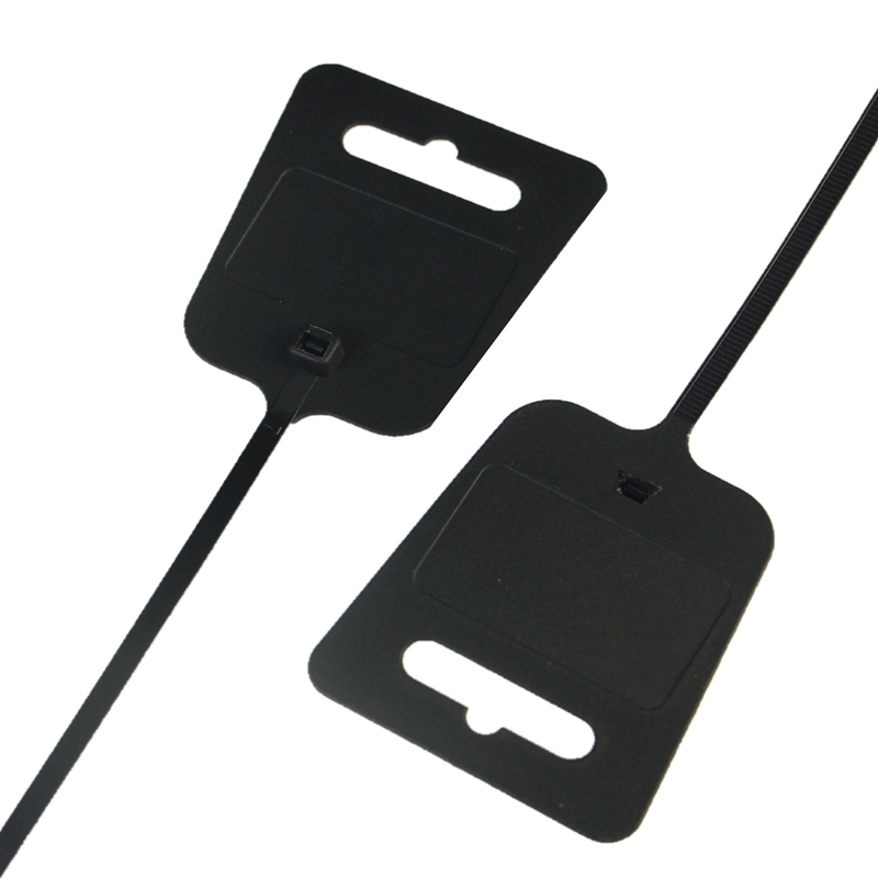 塑料彩色自锁式大号尼龙标签扎带红色防盗卡扣固定标记束线勒死狗