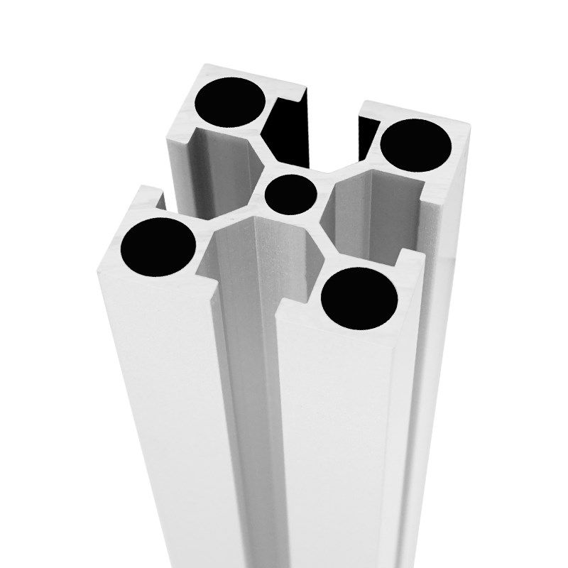 4040国标工业铝型材小孔型材铝方管2.02.5壁厚展示工作台鱼缸框架