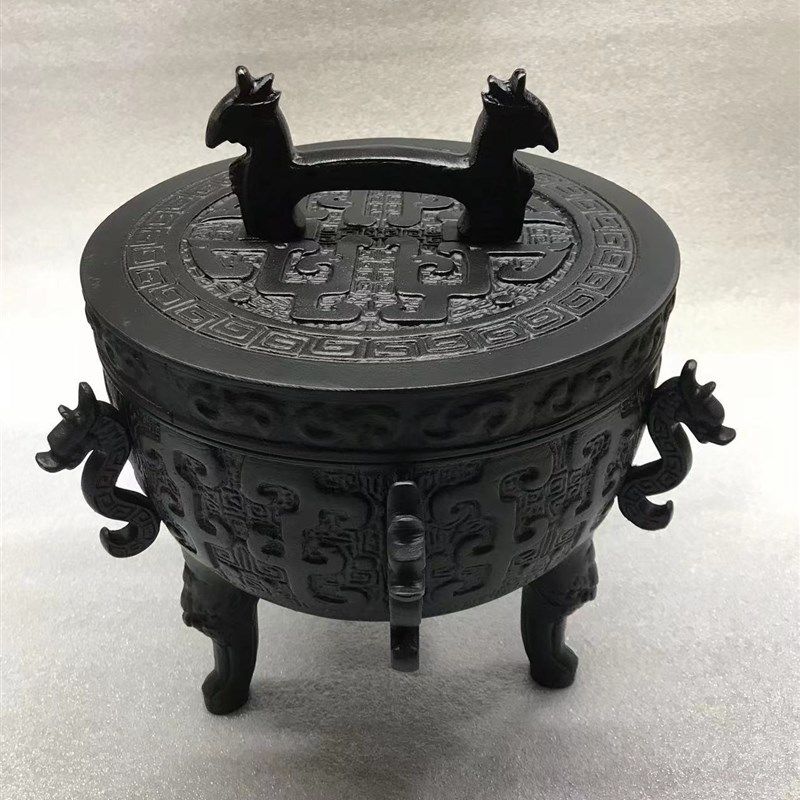 九龙鼎冰鼎铝鼎保暖保冷铜鼎仿古九龙鼎