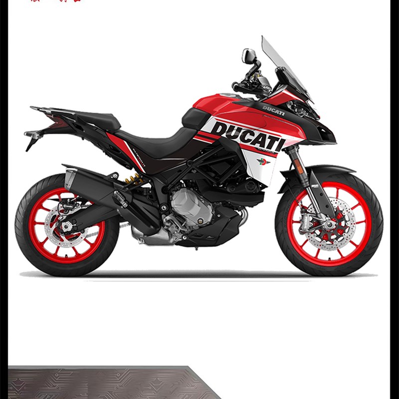 杜卡迪Multistrada揽途V2贴纸贴花车身贴全车版画加厚水晶膜贴膜