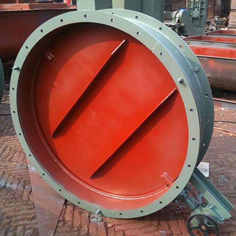 厂家现货通风调节蝶电动手动通风蝶除尘管道球墨铸铁蝶