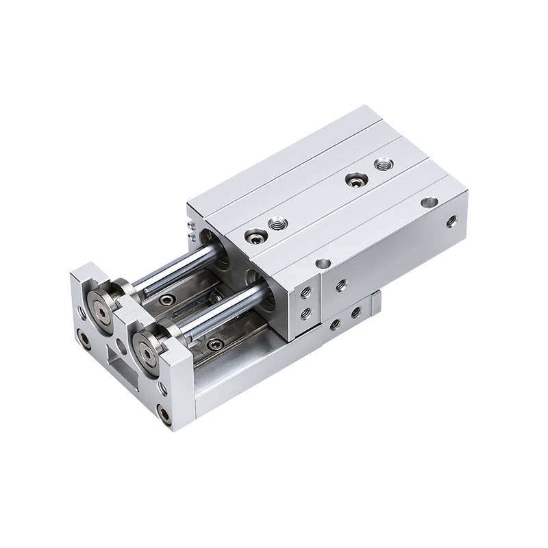 亚德客款HLS滑台气缸8/12/16/20/25x10x30x40x50x75精密气动缸MXS