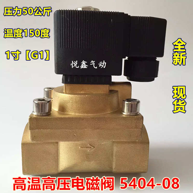 SLG DN25高温高压电磁 5404-08 二通电磁 1寸  220V 24V