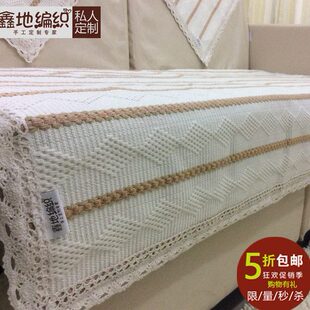 棉麻沙发垫布艺 四季通用老粗布沙发巾可定制简约现代防滑 防静电
