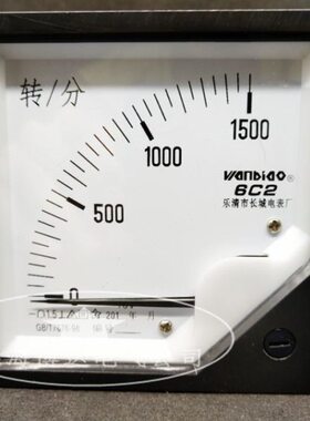 6C2-1500转 直流转速表 转分表 测速表 DC0-10V