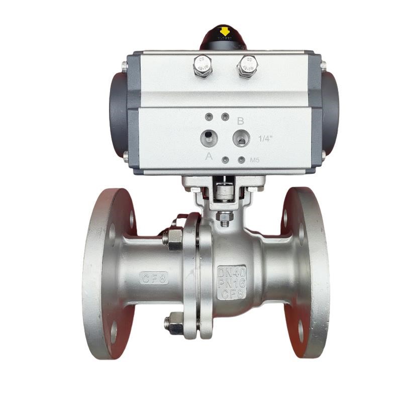 气动球 法兰球 Q641F-16P/C 不锈钢体 厂家直销dn20 32 50