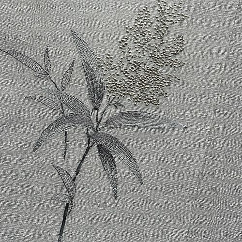 现代田园无纺底无缝全屋壁布墙布一束藜麦别墅客厅卧室背景HBS85