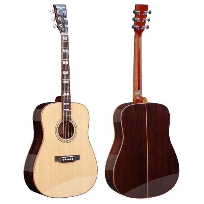 【门店有售】马丁密思41寸单板民谣吉他加振电箱云杉玫瑰进阶吉它