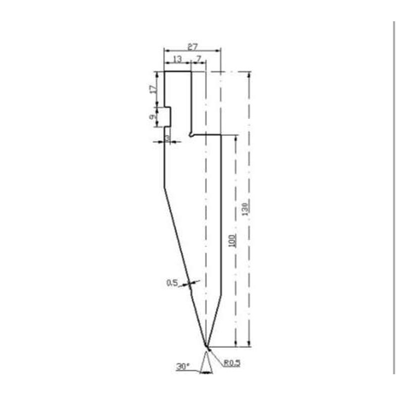 数控折弯机模具非标定制出图报价尖刀大弯刀压平双V单V下模座导轨
