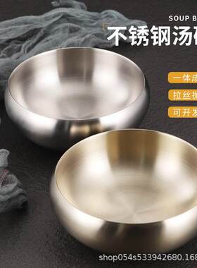 寺院用铁钵出家人的饭钵盂双层隔热不锈钢僧人吃饭用钵碗钵袋