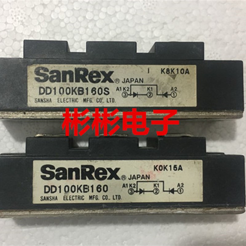 DD60KB160 DD100GB80 DD100HB160S DD160KB160三社拆机二极管模块