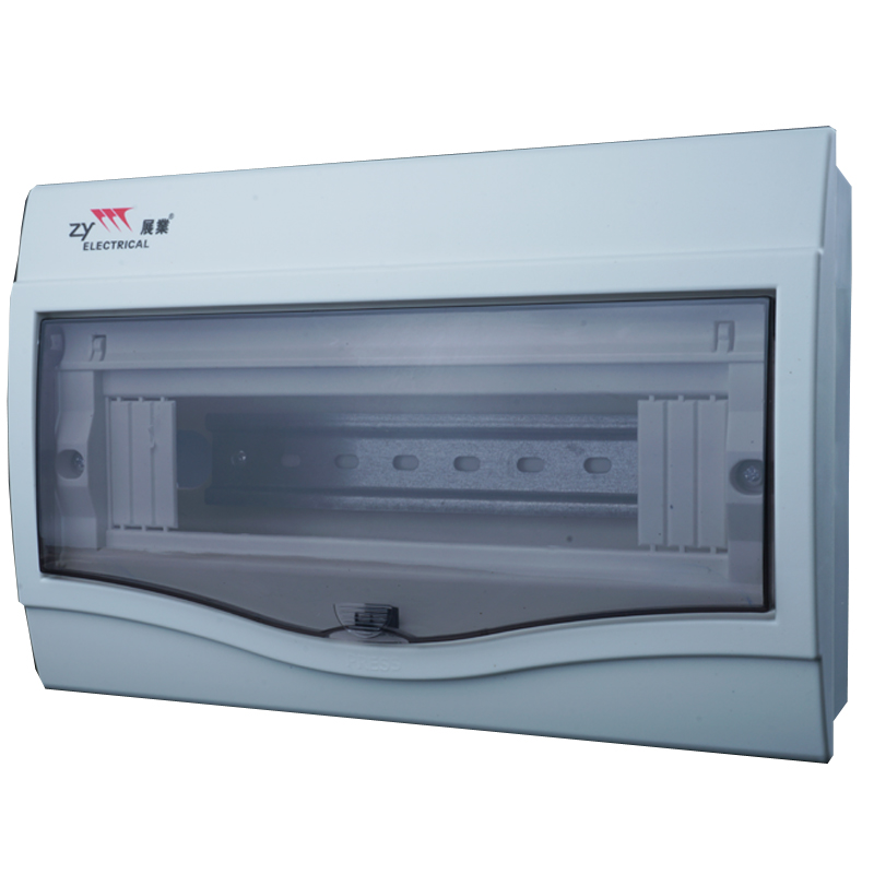 塑料明装暗装9家用10位 12回路室内照明配电箱强电空气开关盒pz30