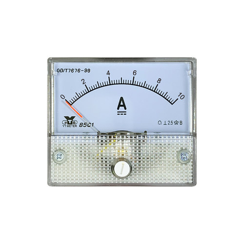 85C1直流电流表75mv直通1a 5a 100a dc电流表56x64mm85C2指针表头