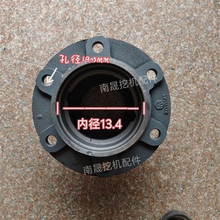 后桥轮芯 加大后轮毂芯 半轴12个螺丝 挖掘机 新源B75C75胶轮式