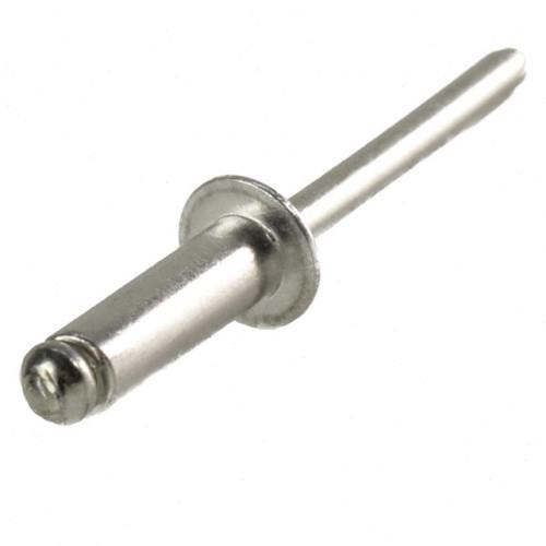 GB/T12618（铝）开口型扁圆头抽芯铆钉装潢圆头拉GB12618