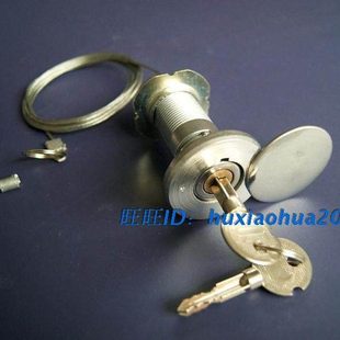 车库门应急锁带尾部保护管 卷帘门锁 电动车库门锁 车库门配件