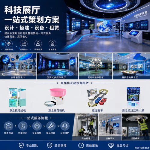 宇构智核脑机交互展厅定制搭建