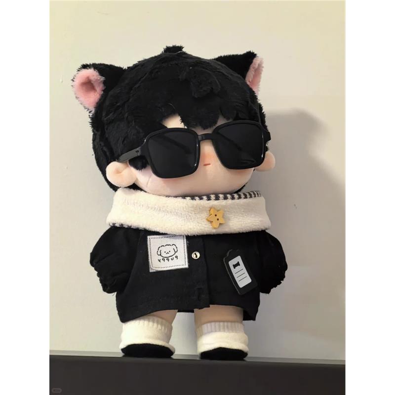 20cm棉花娃娃娃衣可爱毛绒公仔衣服眼镜配饰属性换装玩偶套装现货
