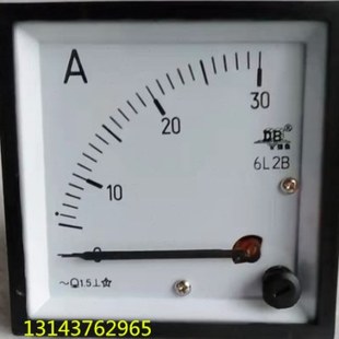 6L2B  DB德表 交流电流表 6L2B-30A 30/5A 广东德庆电表 GB/T7676