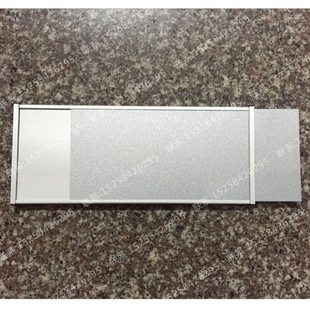 铝合金可更换插槽科室牌 抽插式活动门牌 铝合金插槽牌定做