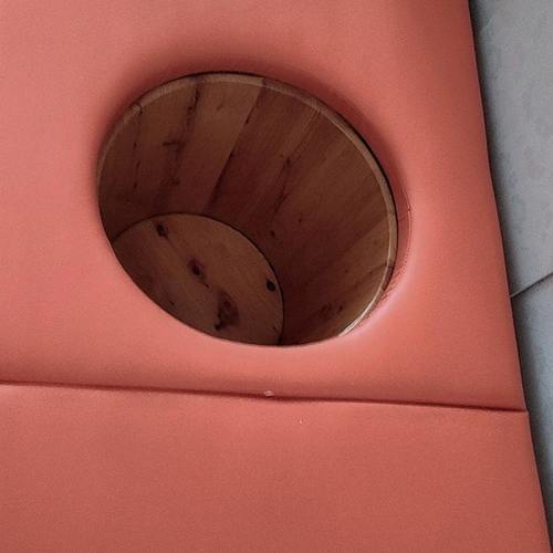 木桶用熏蒸床藏奥堂木桶用床可折叠便捷式熏蒸床包邮木桶孔35厘米