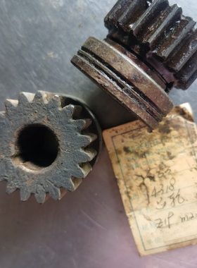 机床配件 沈阳六角车床C3163-4318齿轮M2.5-Z19-L46 孔22