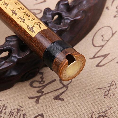 短箫68孔六八孔古朴箫紫竹箫初学专业洞箫乐器赠竖箫袋包邮萧