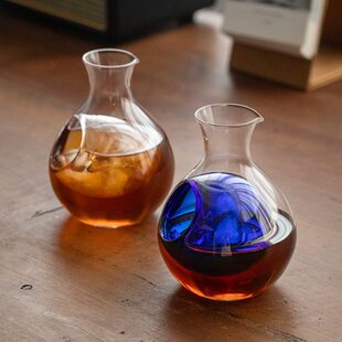 皇啡冰镇快速冷却咖啡壶家用茶水冷泡茶玻璃杯酒水饮料冷泡便携器