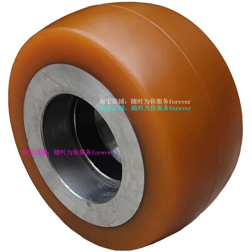 1.2吨合力液压叉车AC12平衡轮边轮  HELI升高机聚氨酯橡皮轮轱辘