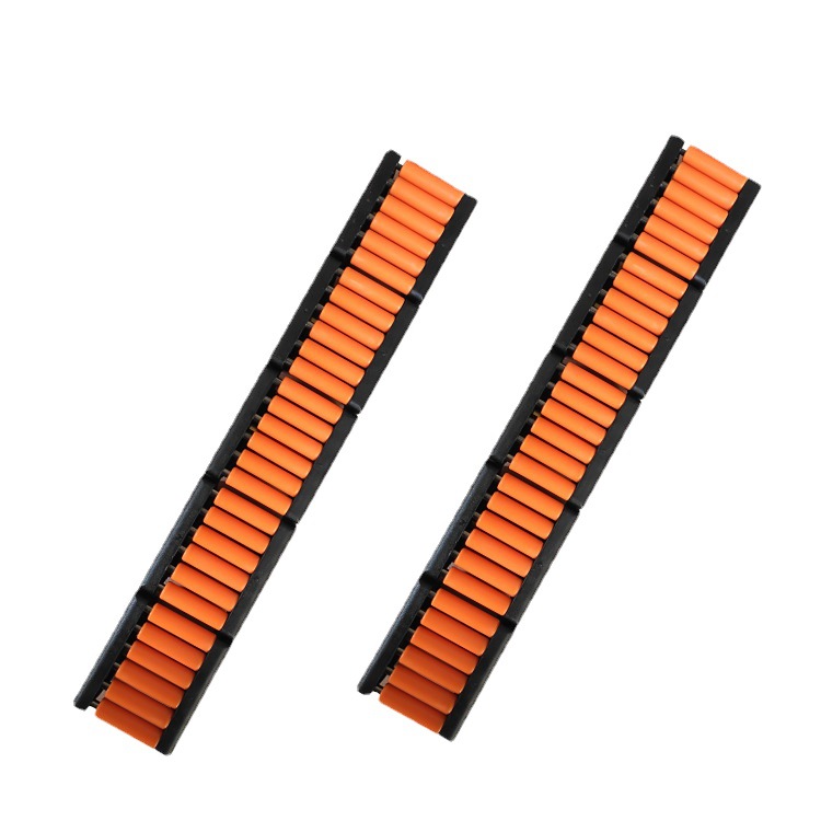 长滚珠护栏 塑料过渡板滚珠链板  算盘护栏 食品药品输送机配件