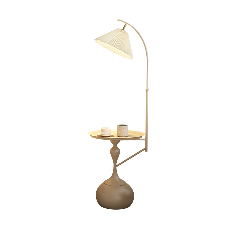 茶几落地灯客厅沙发边艺术卧室床头法式侘寂奶油风高级感置物台灯