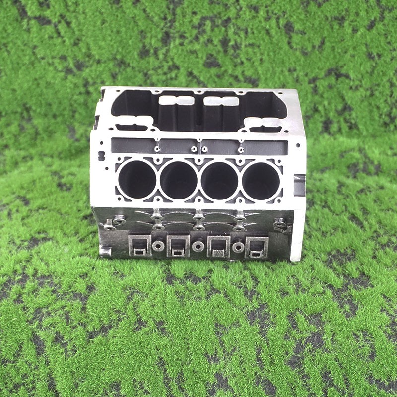 创意发动机模型名片夹笔筒办公桌 桌面摆件 树脂工艺品