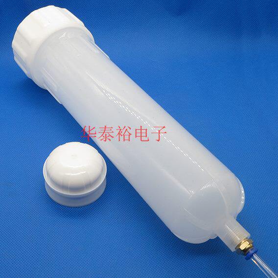 新款加厚600CC点胶针筒点胶机塑料大口径胶瓶滴胶机2分牙打胶针筒