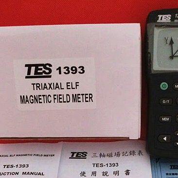 可开13%票中国台湾泰仕电磁场测试仪TES1393辐射测试仪 防辐射