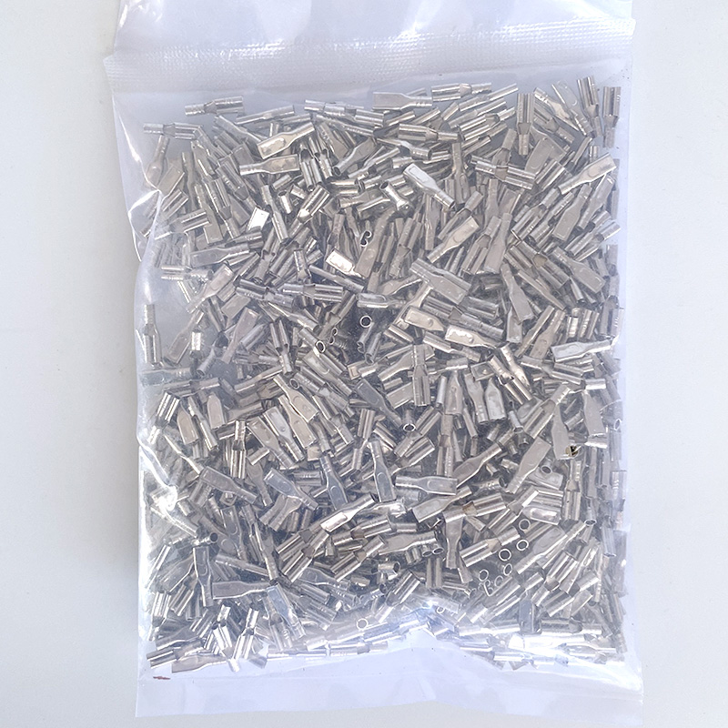 FDN1.25-110母头2.8插簧接插件裸端子插拔式铜冷W压黄铜接线端子