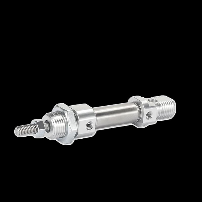 Pneulead纽立得单动压回迷你气缸CMS10/12/16/20/25/32/40-50-S-B