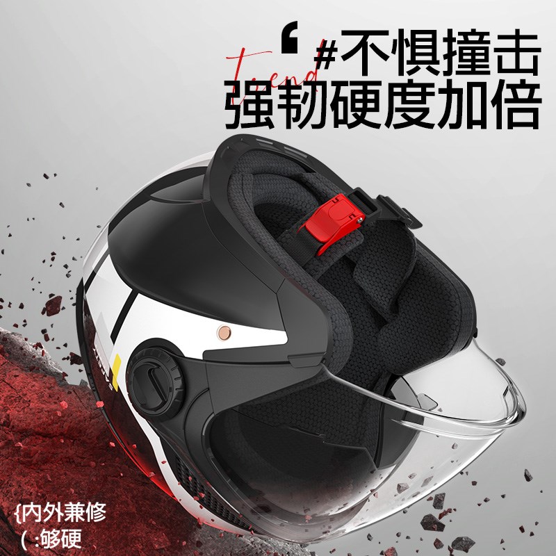 新国标3C认证头盔男女电动车摩托车A类冬季保暖四季通用电瓶全盔