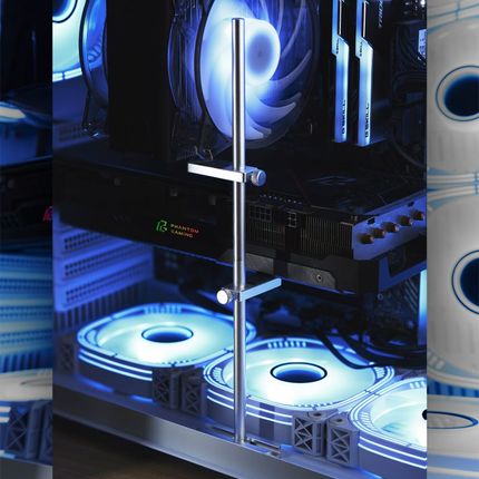 寒彻散热铝合金属显卡支撑架台式机箱游戏显卡支架4080防弯曲托架